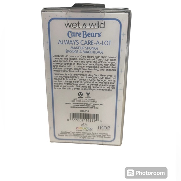 Wet N Wild Care Bears Color Changing Makeup Sponge, New - Picture 3 of 3